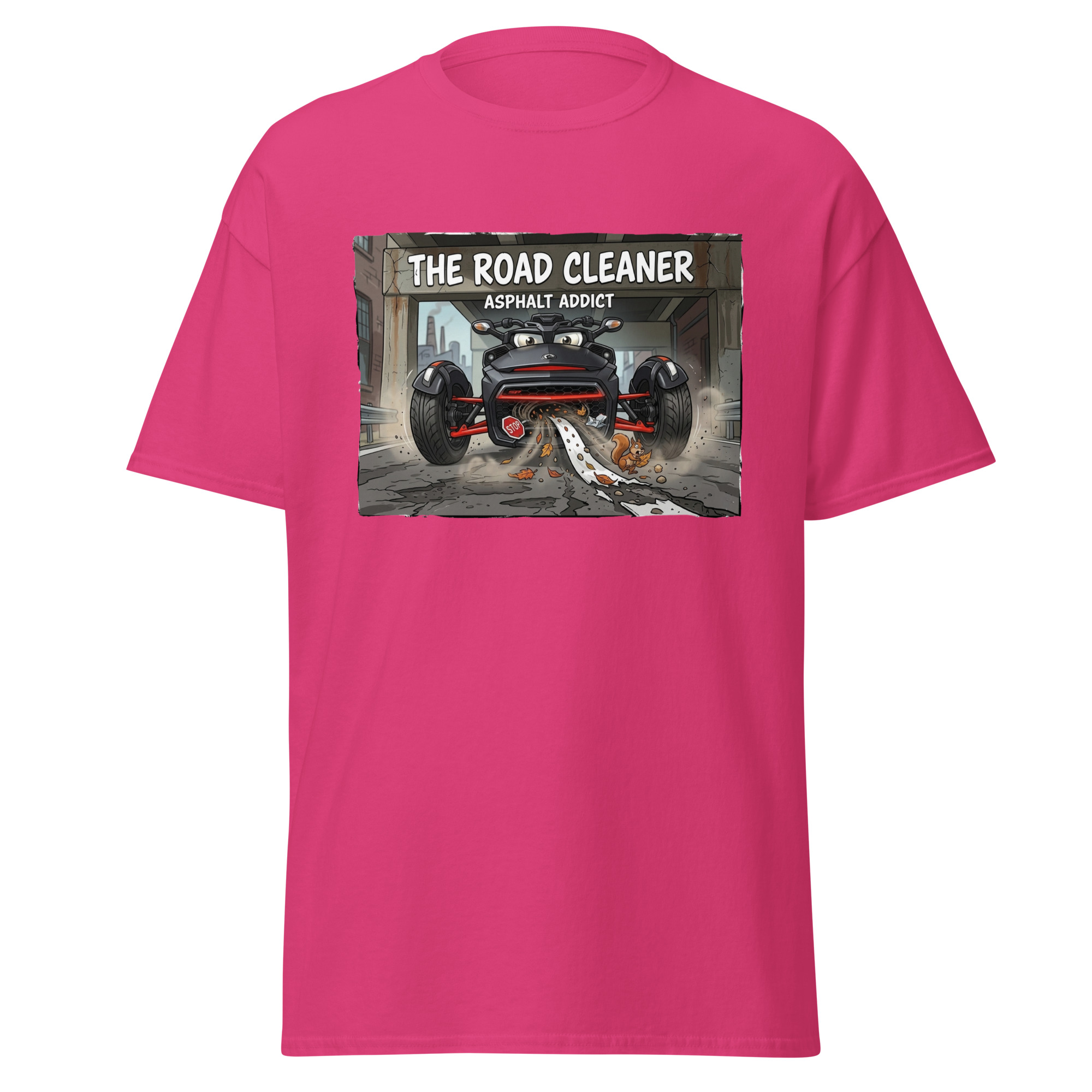 T-shirt classique unisexe F3 the road cleaner
