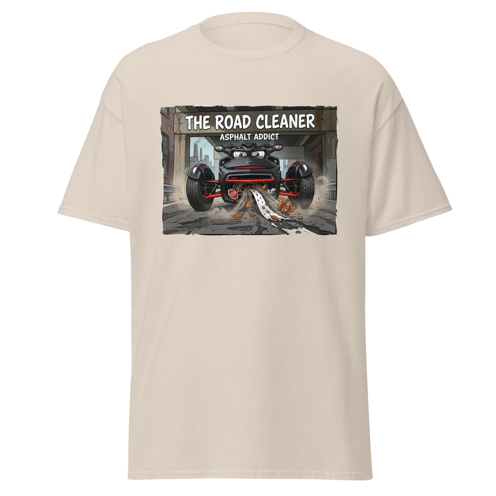T-shirt classique unisexe F3 the road cleaner
