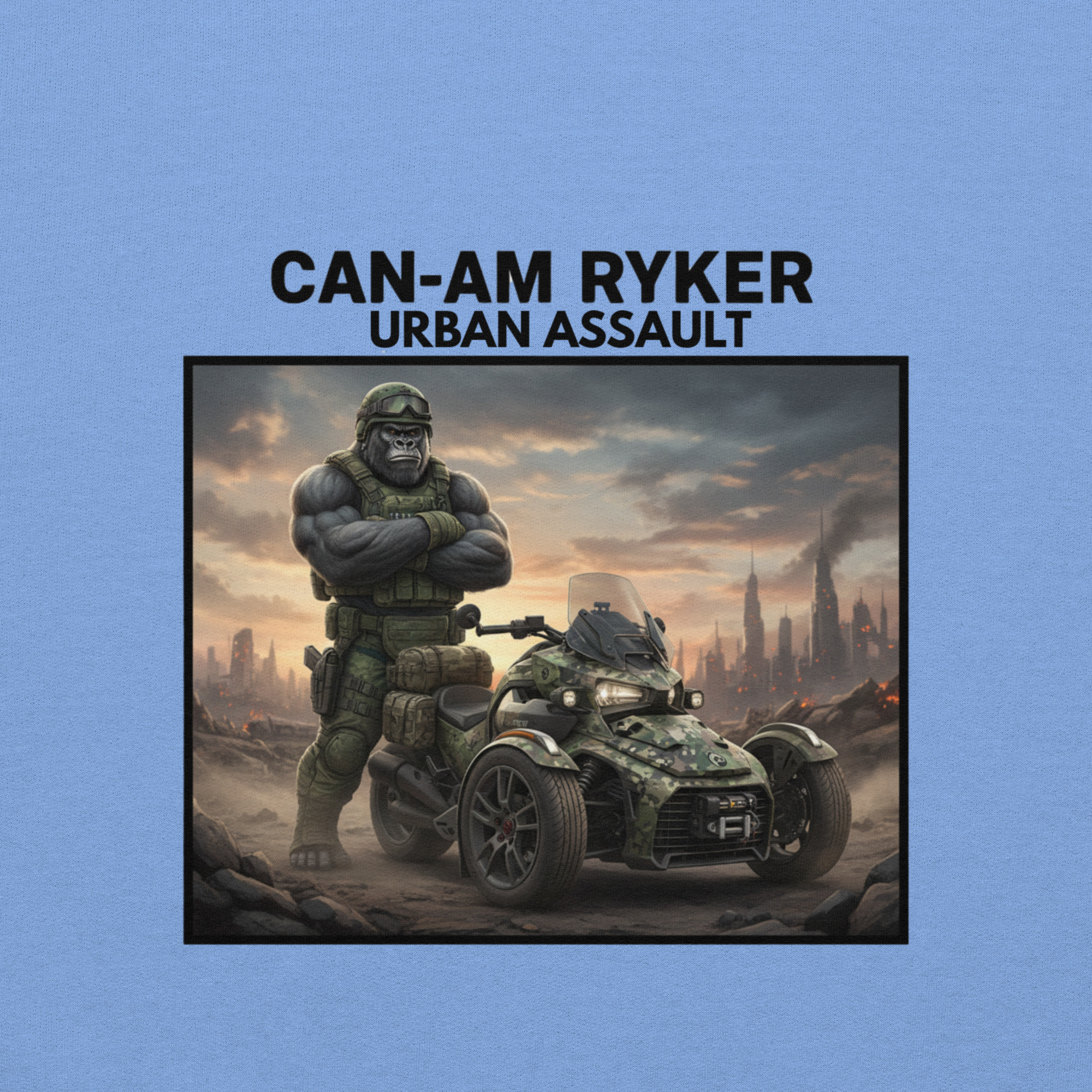 Hoodie Unisex Urban assault