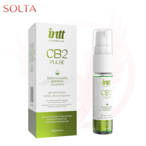 Pulse CB2 unissex com efeito quente e vibratório 15ml