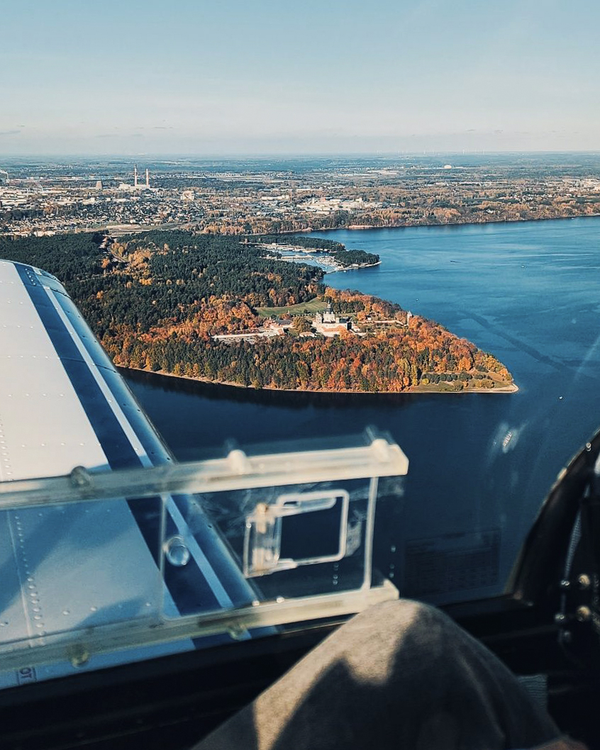 Pažintinis skrydis virš Kauno marių