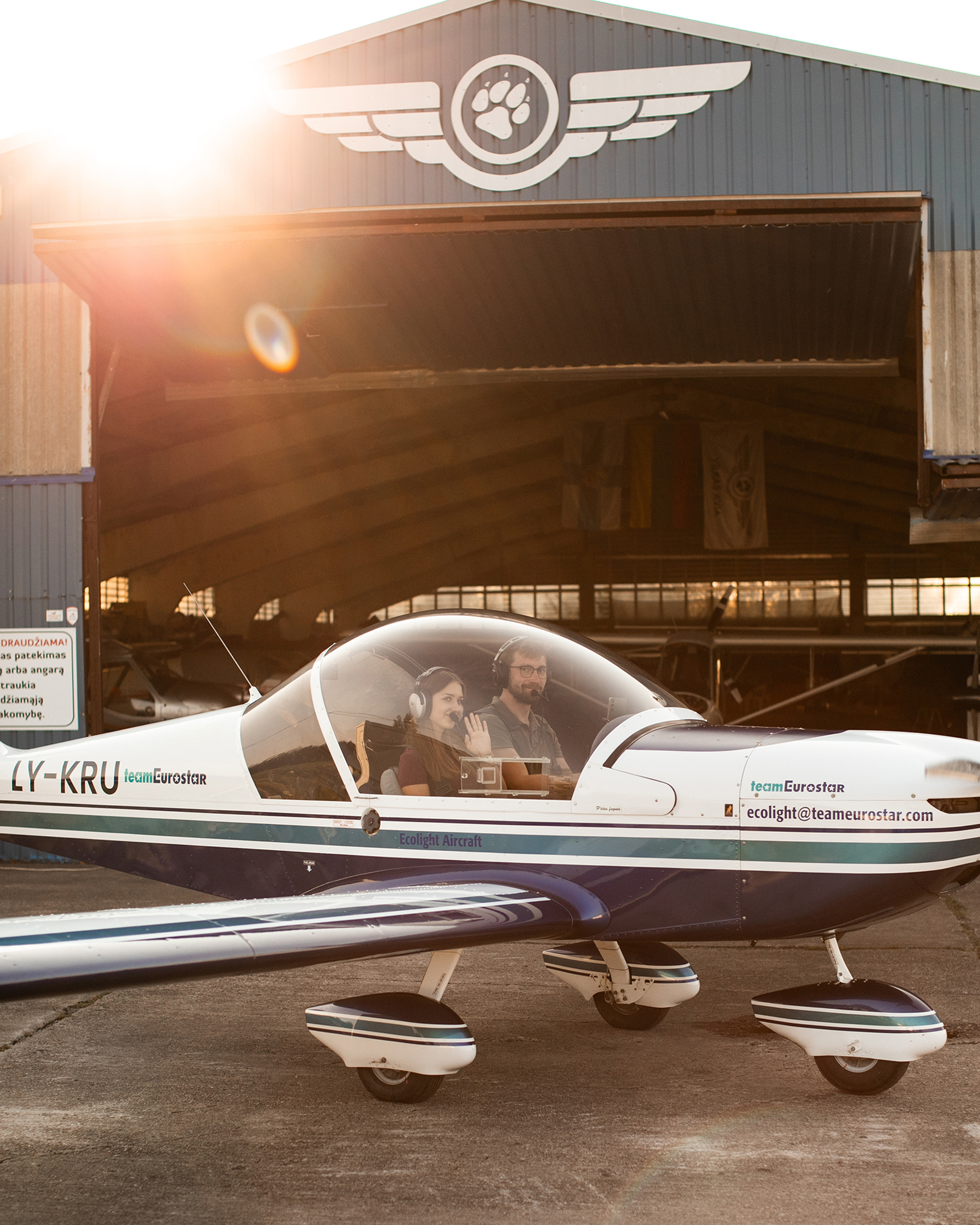 Pirmoji pilotavimo pamoka