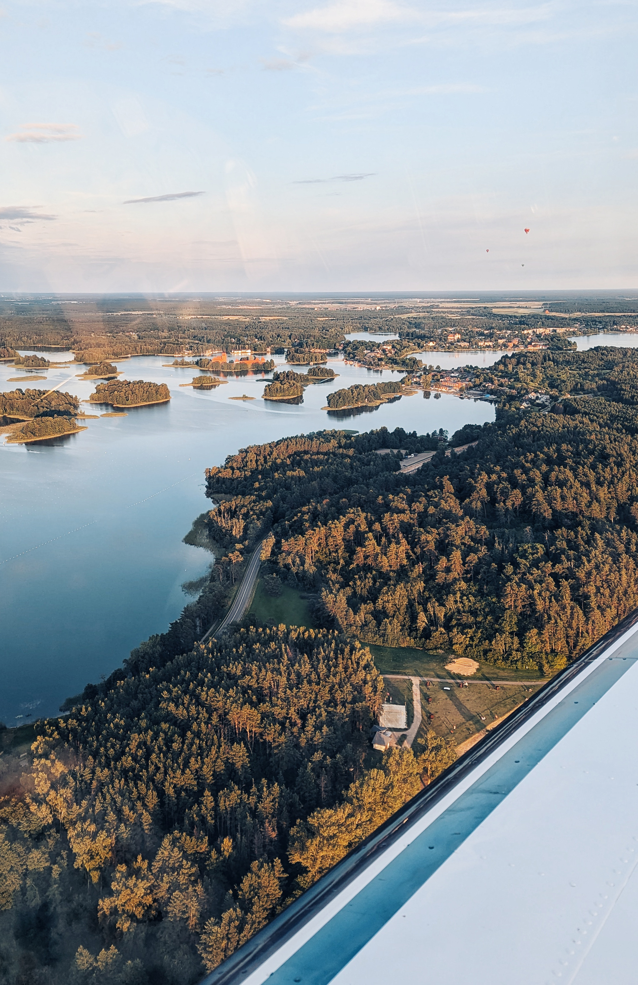 Pažintinis skrydis virš Trakų