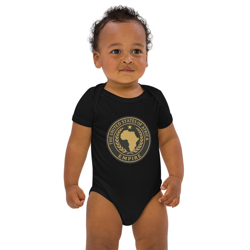 MerKaGuinea™Organic cotton baby bodysuit