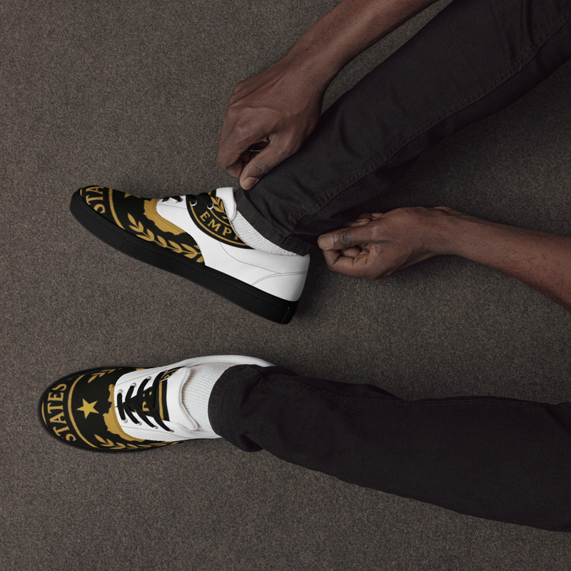 MerKaGuinea™Men’s lace-up canvas shoes