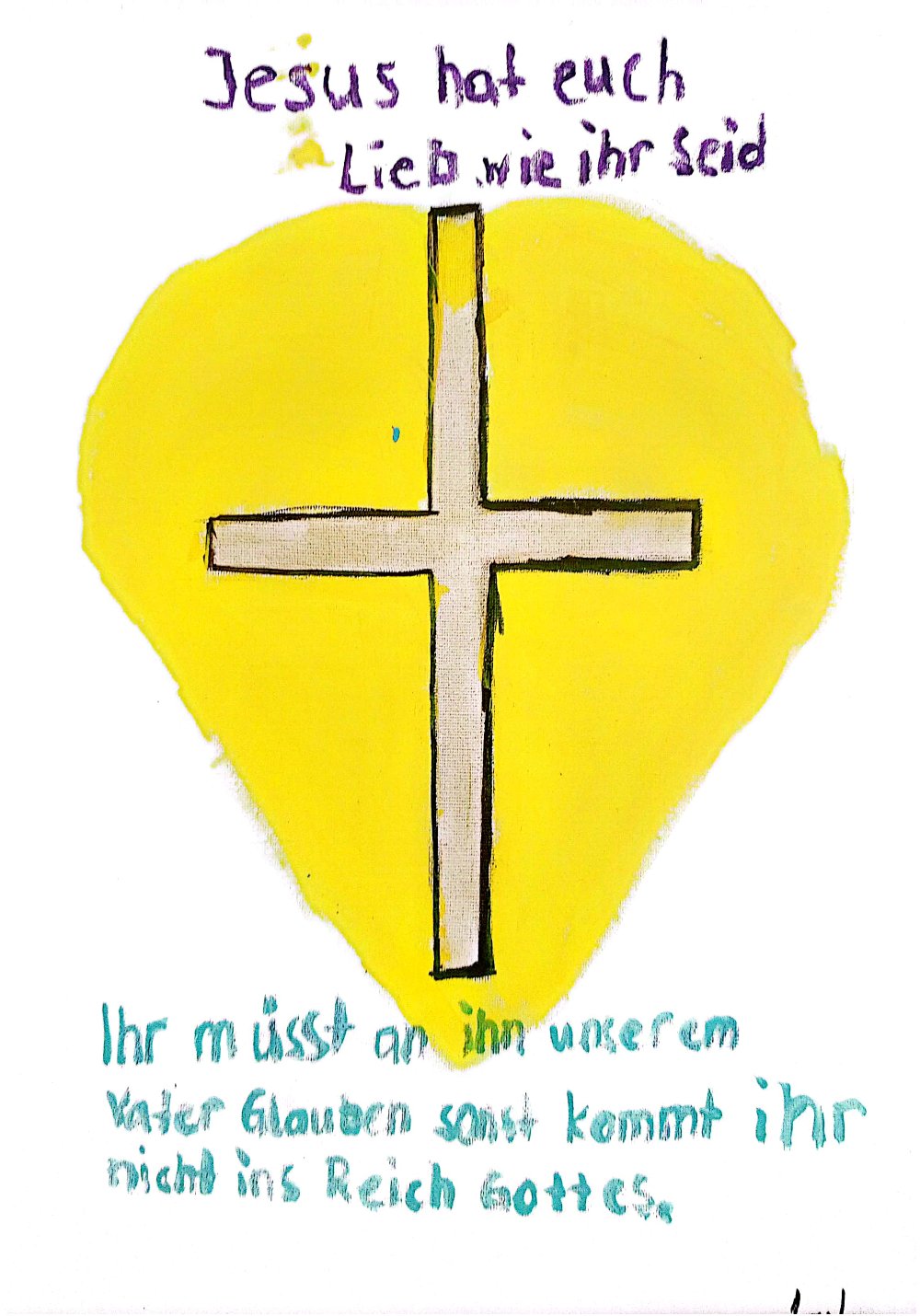 Jesus hat euch Lieb wie ihr seid