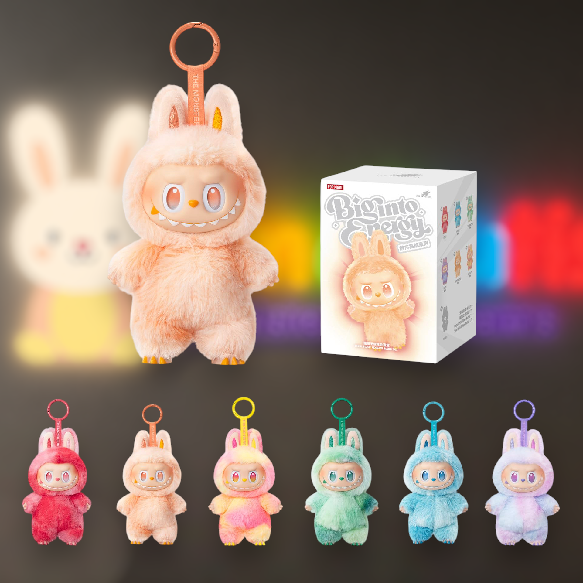 Minkštas žaislas “Labubu Biginto Energy Monster“ 