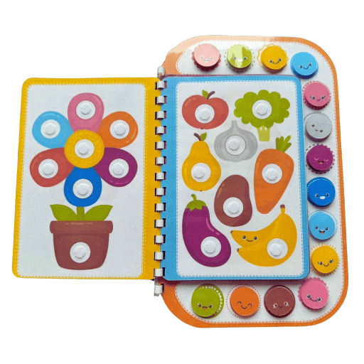 Lavinamoji spalvų knygelė “Šypsenėlės”