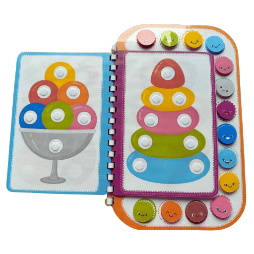 Lavinamoji spalvų knygelė “Šypsenėlės”