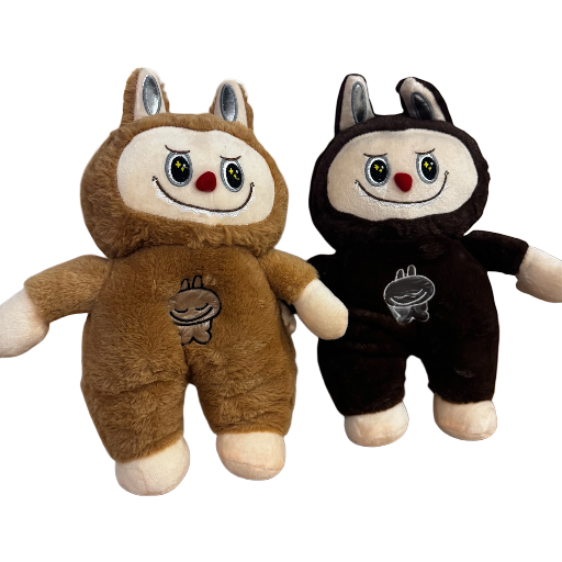 Pliušinis labubu su muzika ir „kvėpavimo“ judesiu kūdikiams 