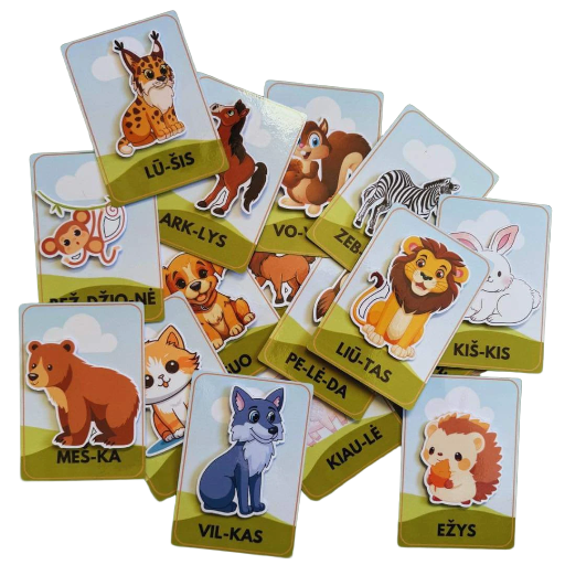 Gyvūnų atpažinimo kortelės