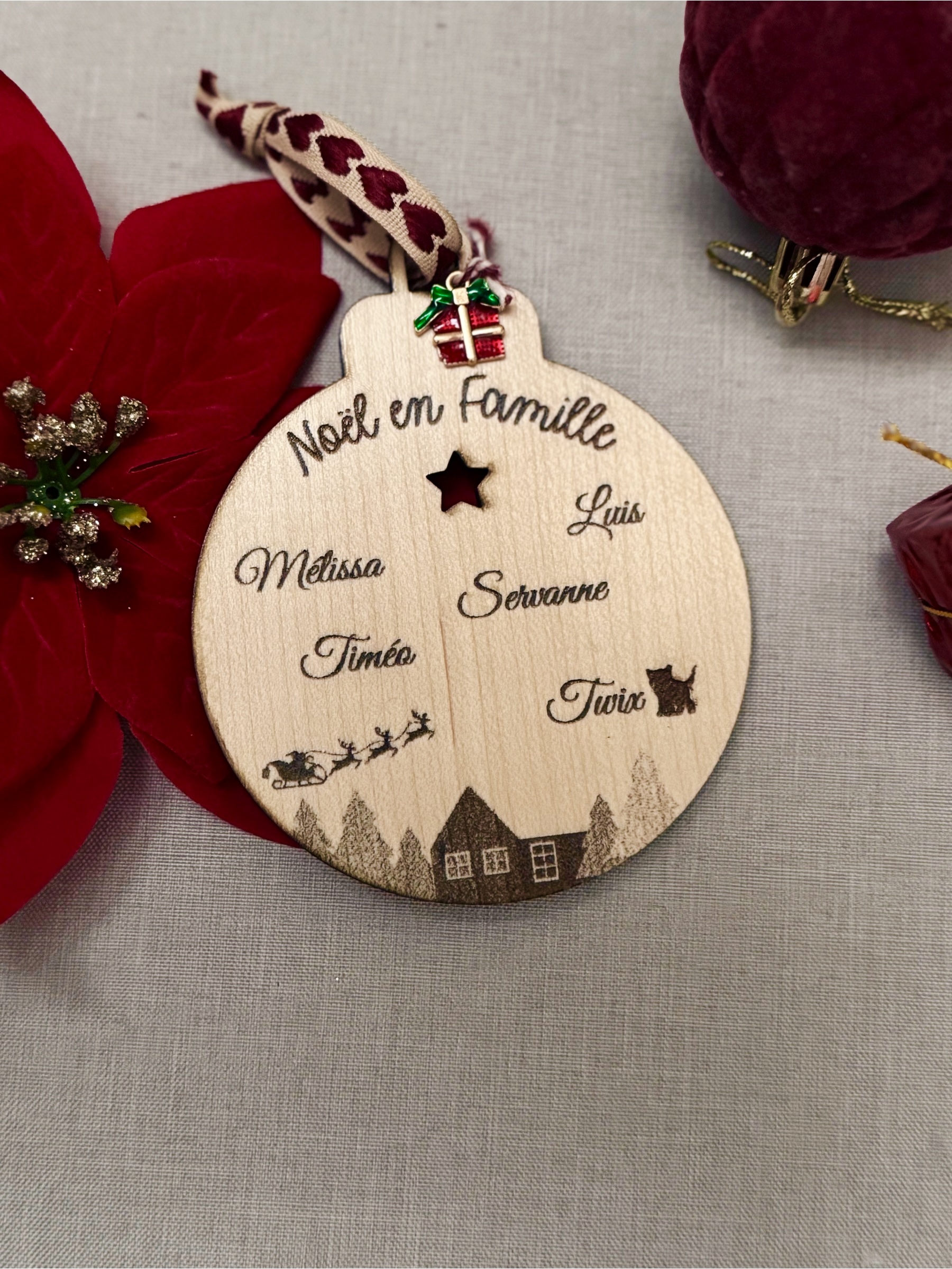 Boule “Noël en Famille”