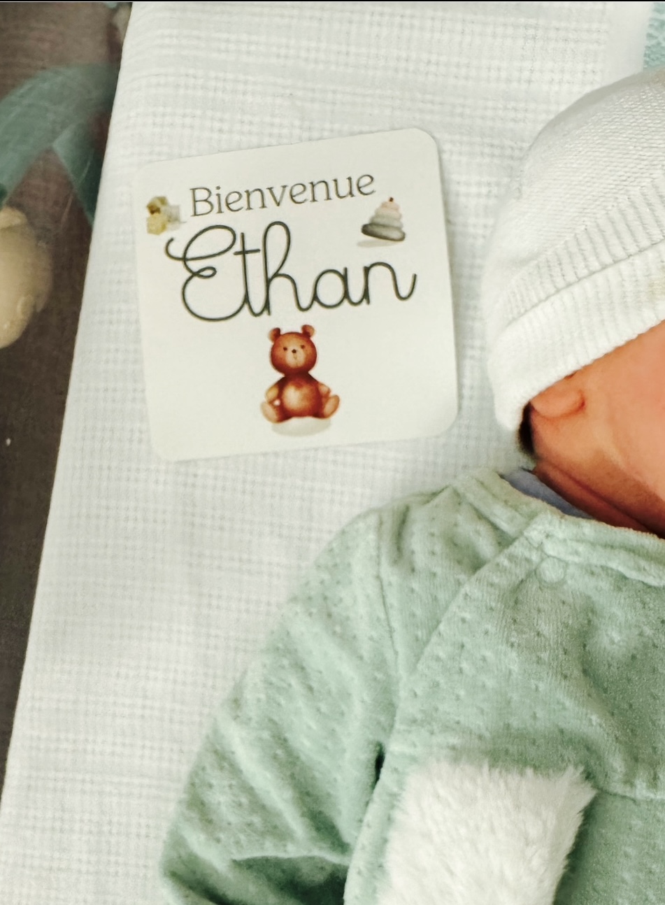 Carte "Bienvenue Bébé"