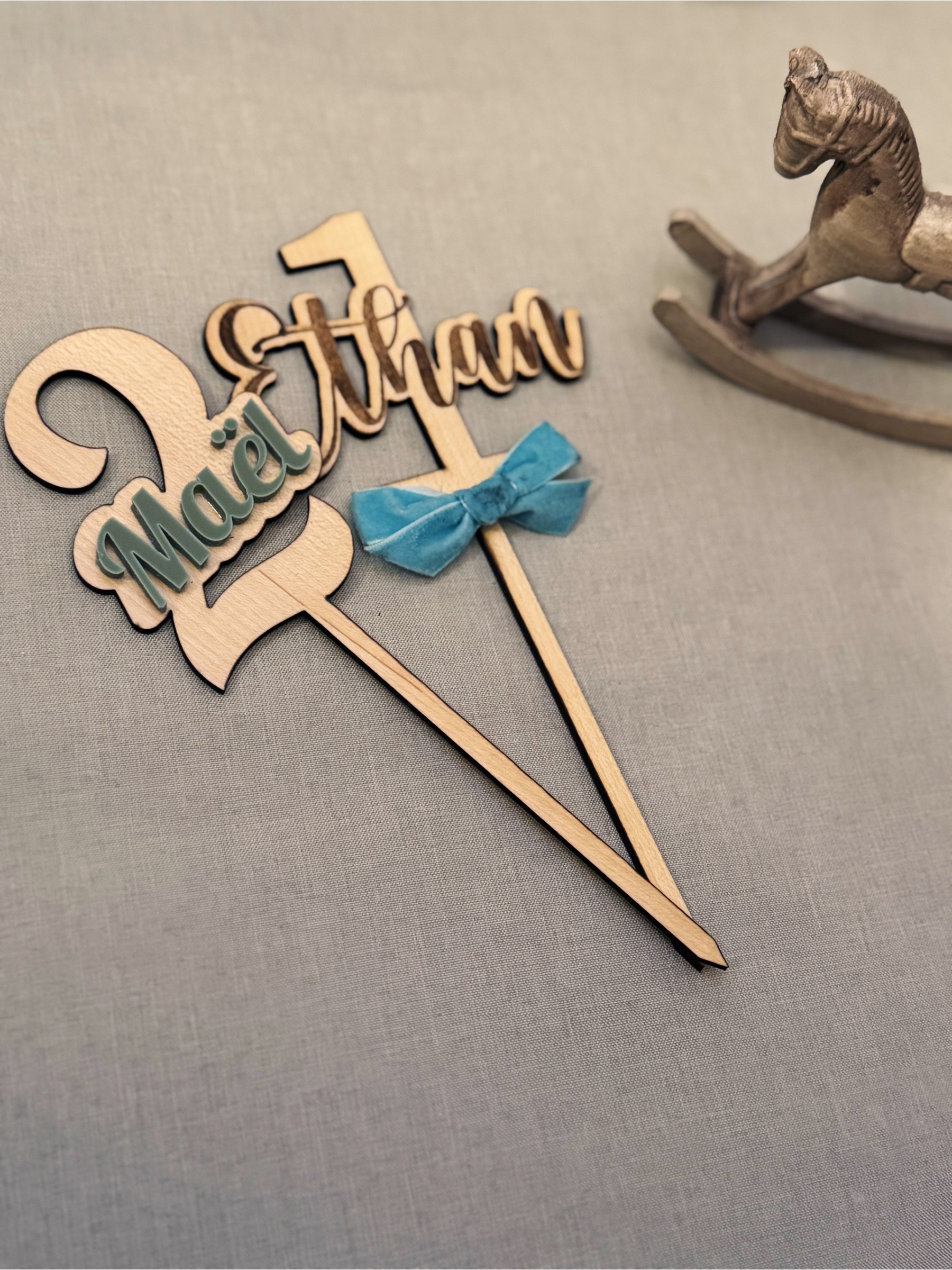 Cake topper "Moment Doux"