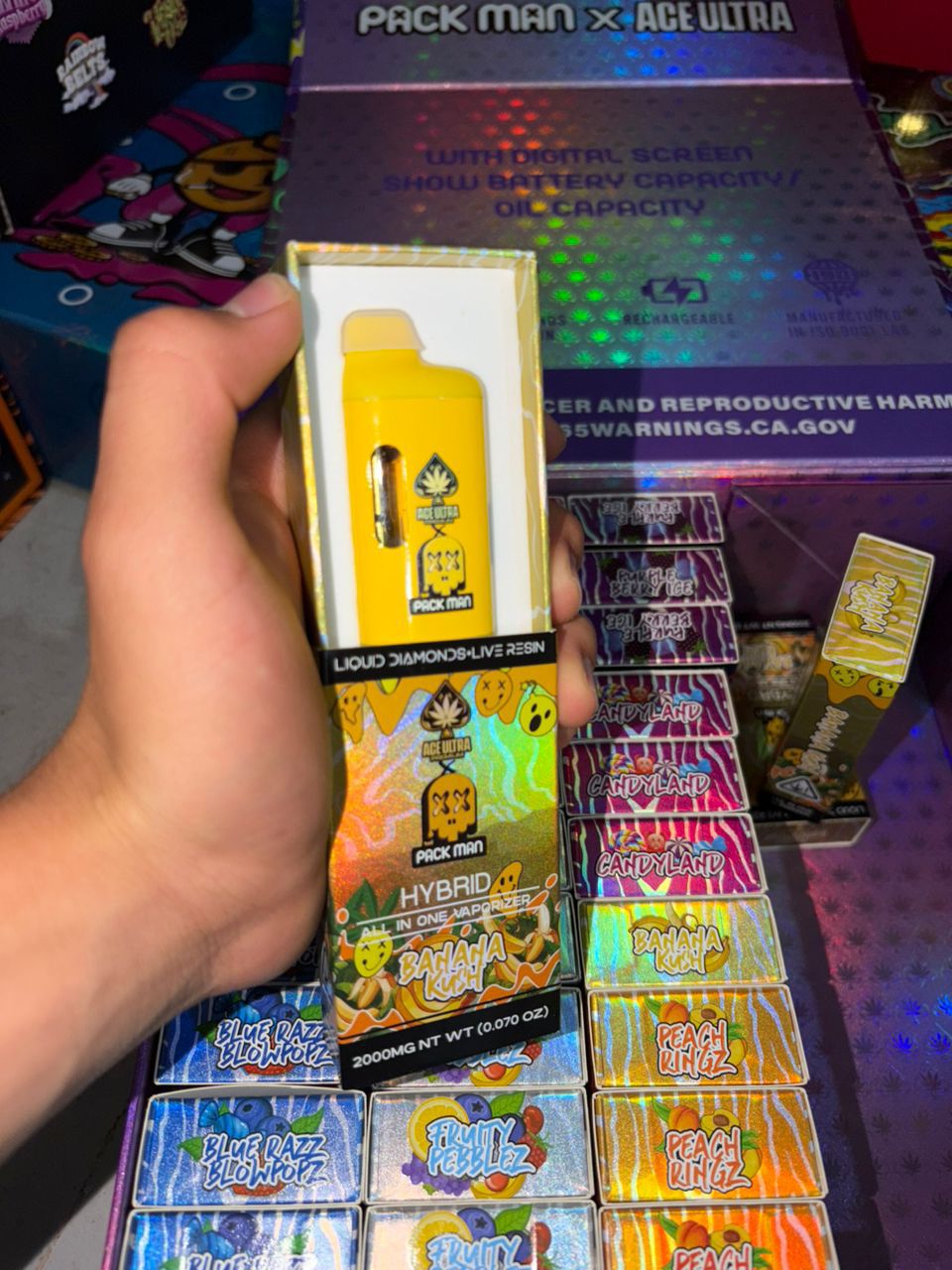 Pack Man con ace ultra 2gr