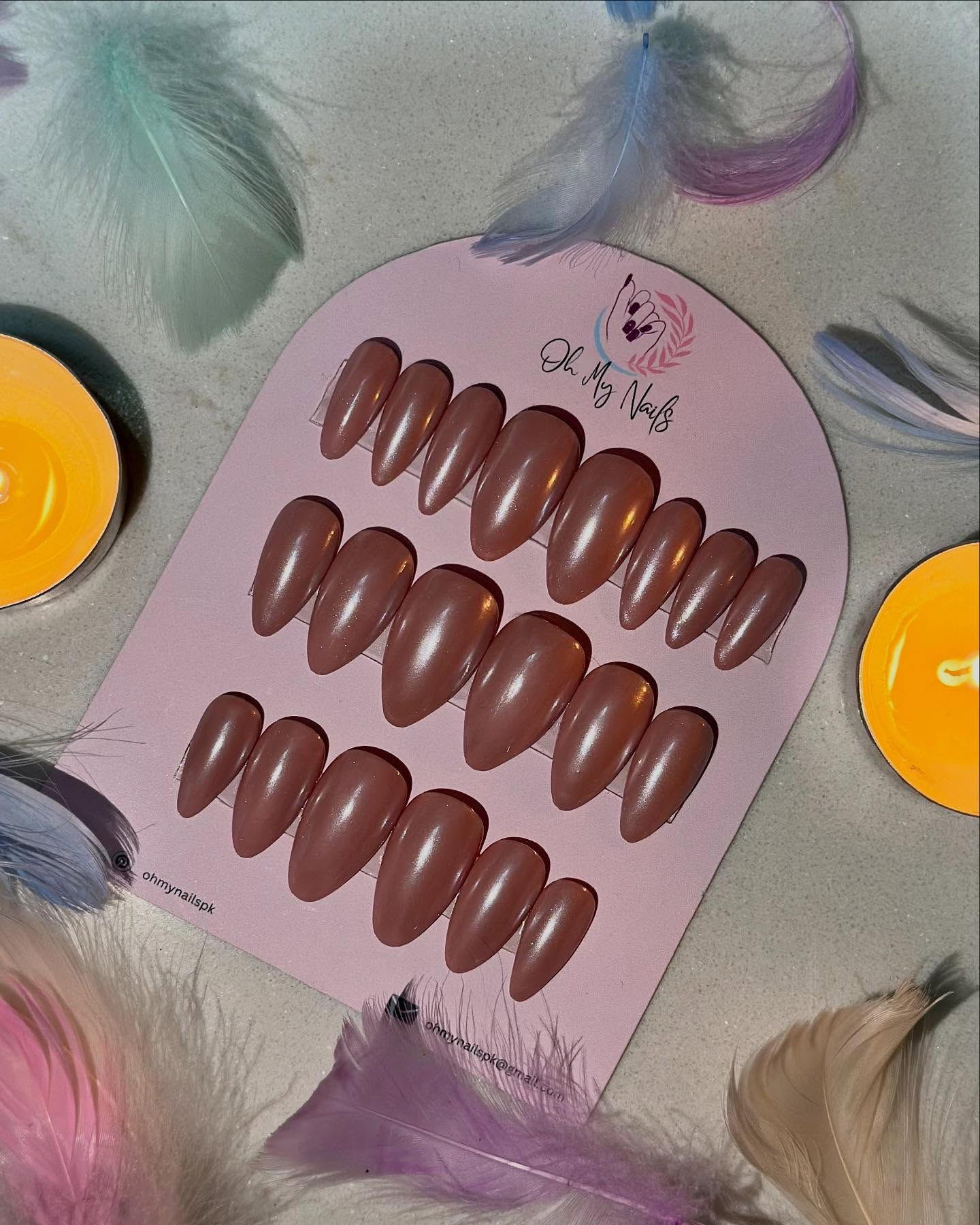 Chocolate Glazed Nails