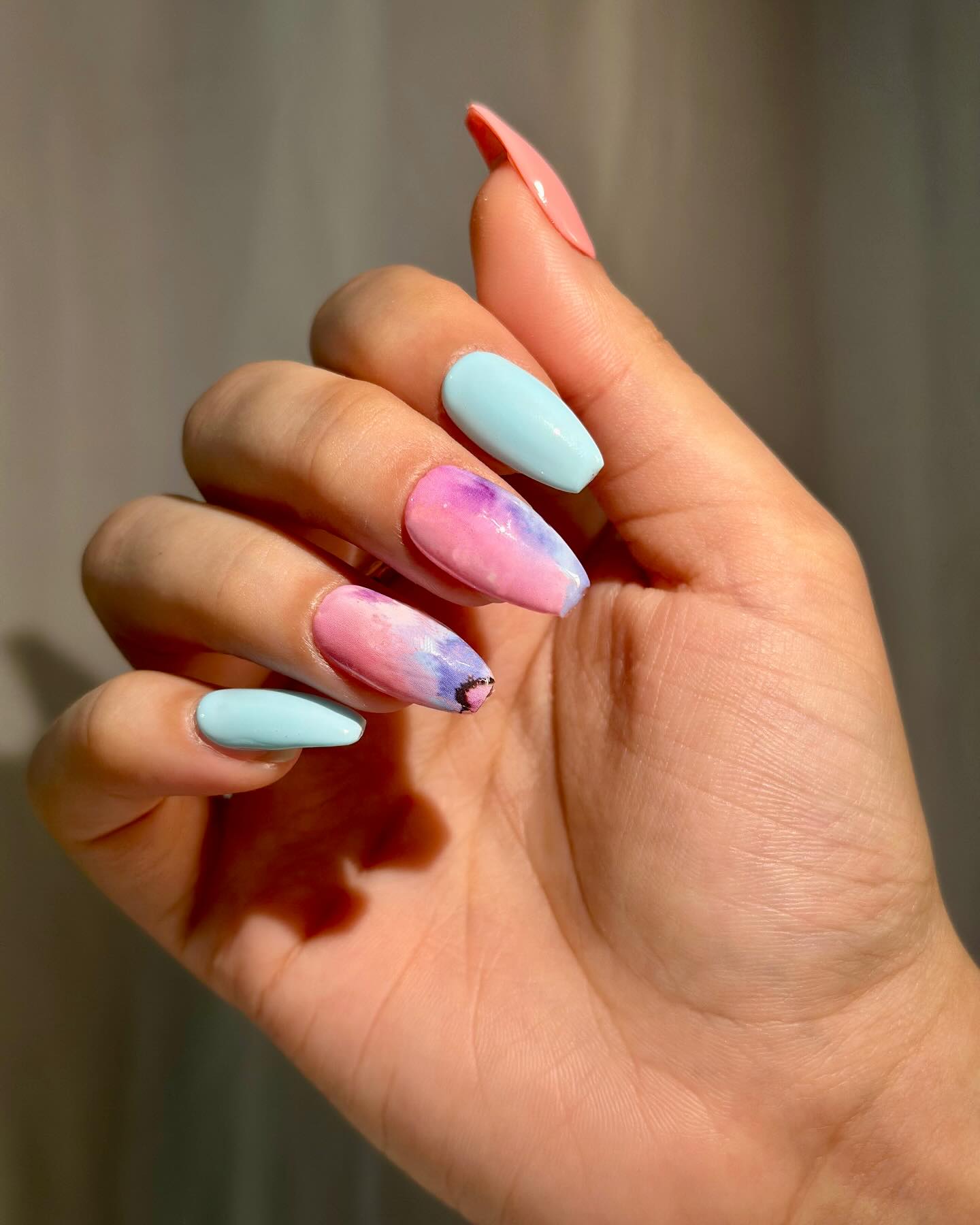 Cotton candy marble π