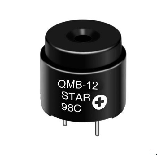 Buzzer activo piezoeléctrico – HCM12MB-12