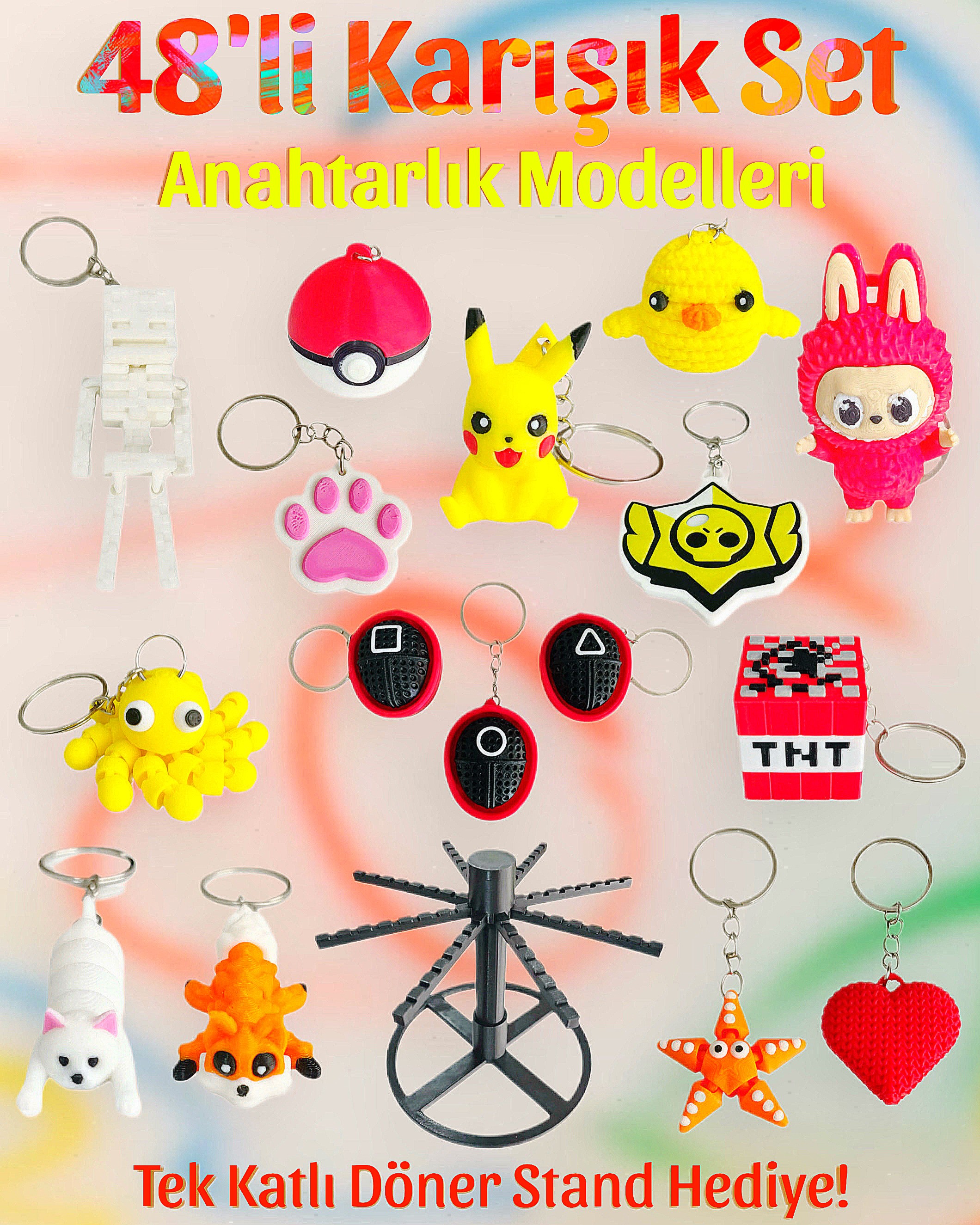 48'li Karışık Set