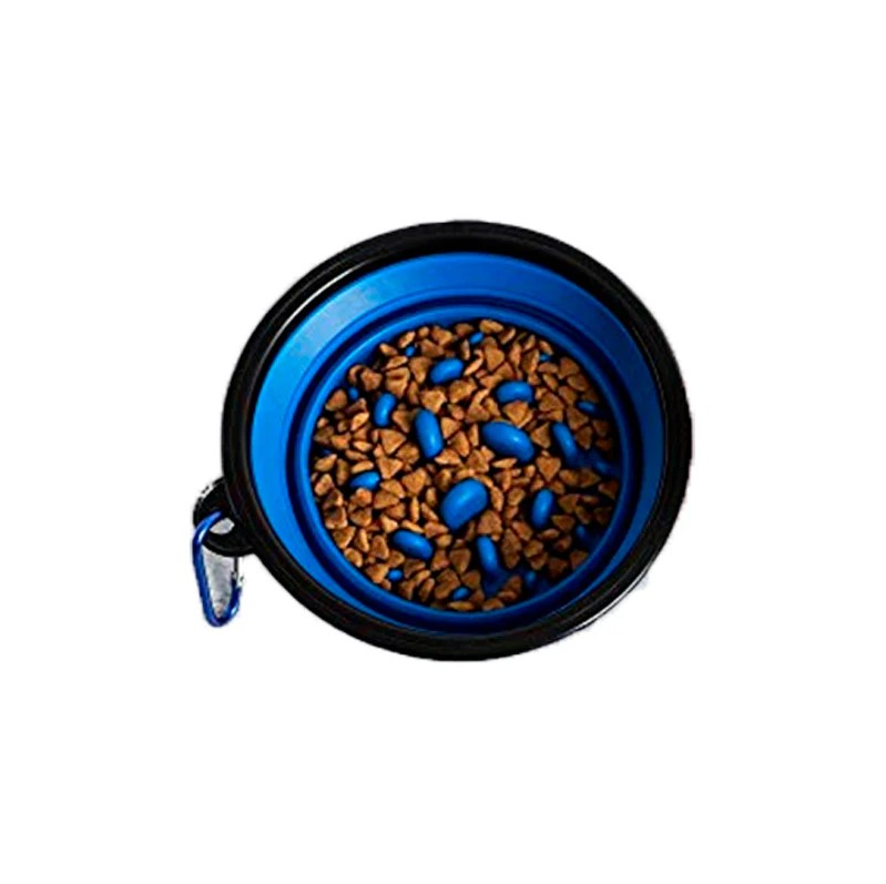 Tazón Plegable Antideslizante para Mascotas - 