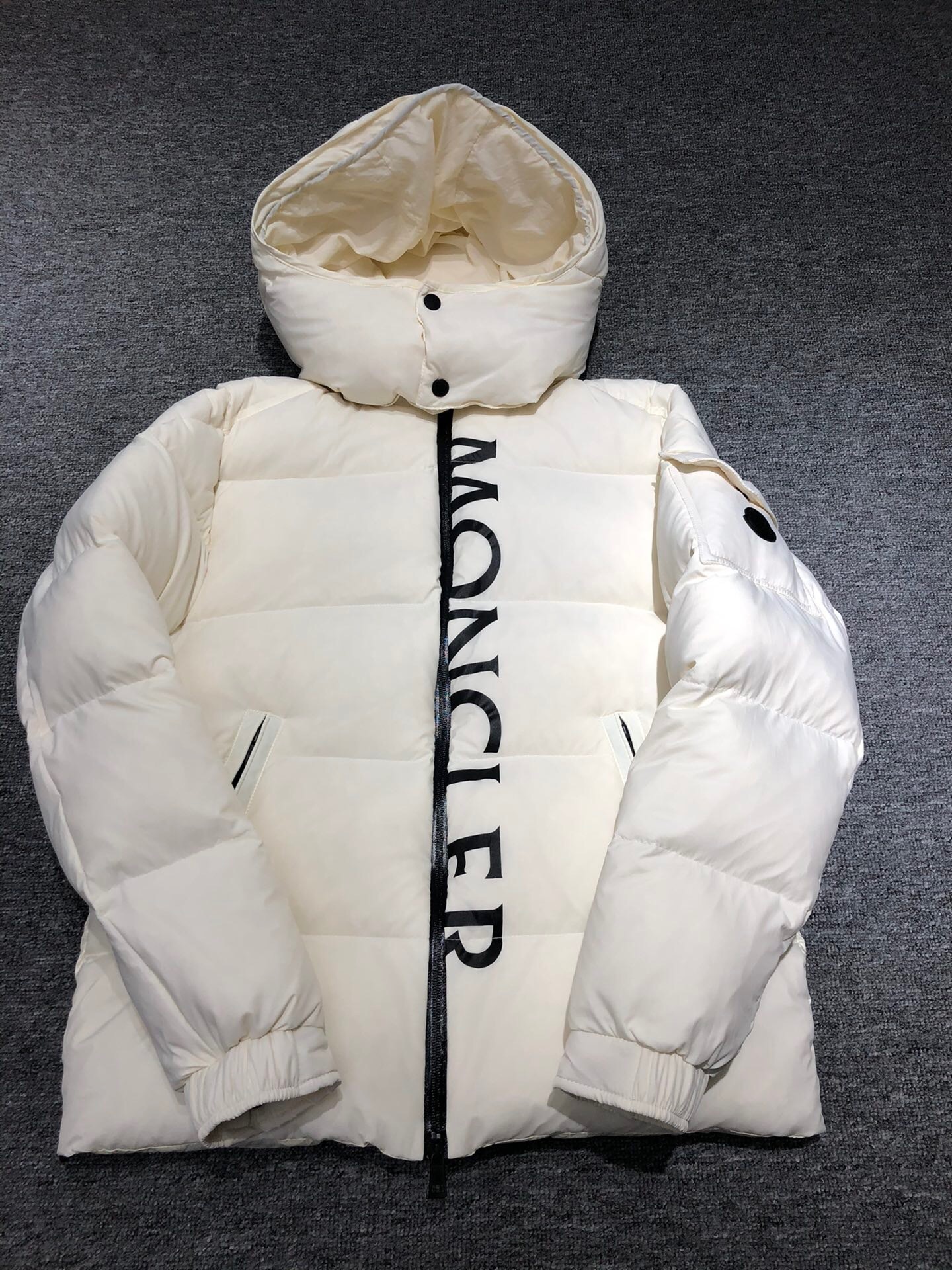 White Down Puffer Jacket