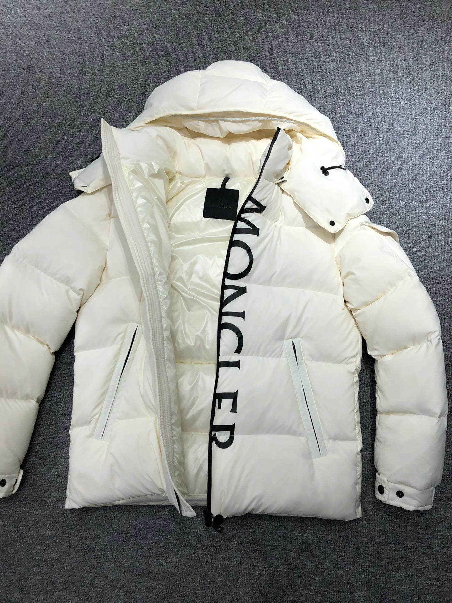 White Down Puffer Jacket