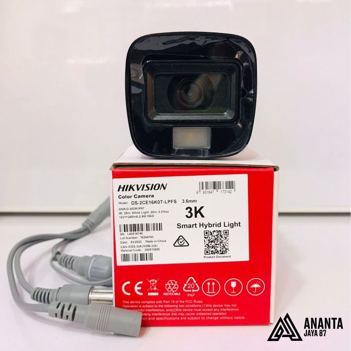 Hikvision DS-2CE16K0T-LPFS