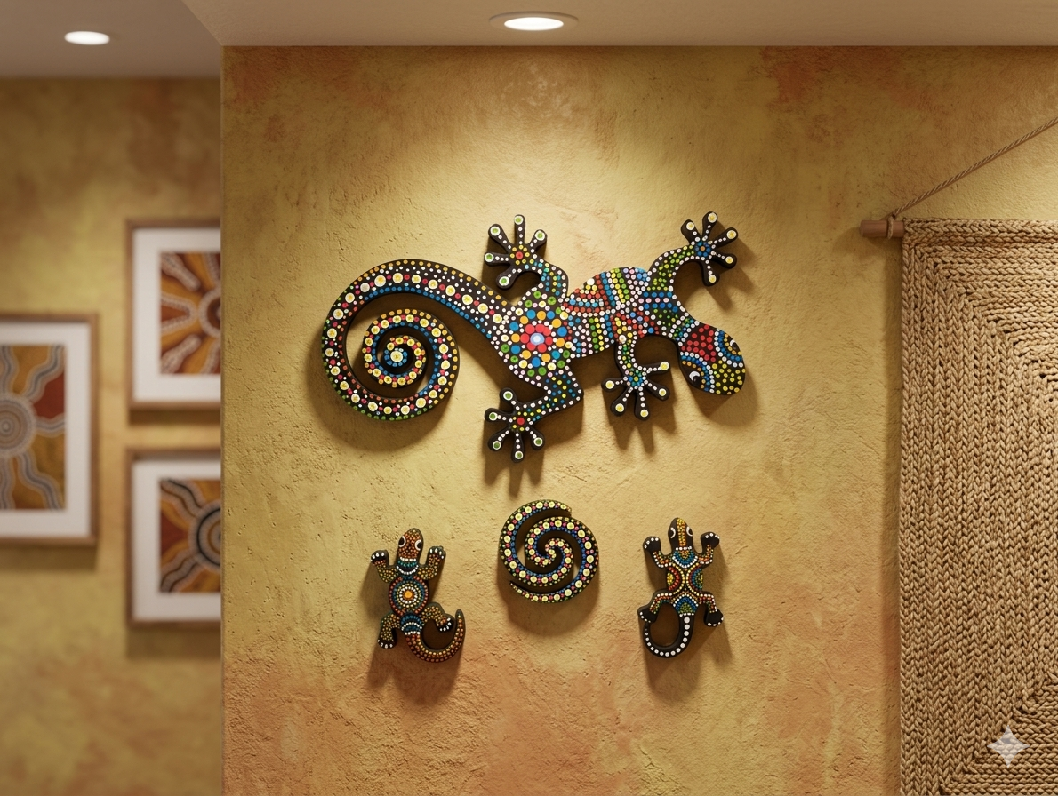 Gecko Decorativo 