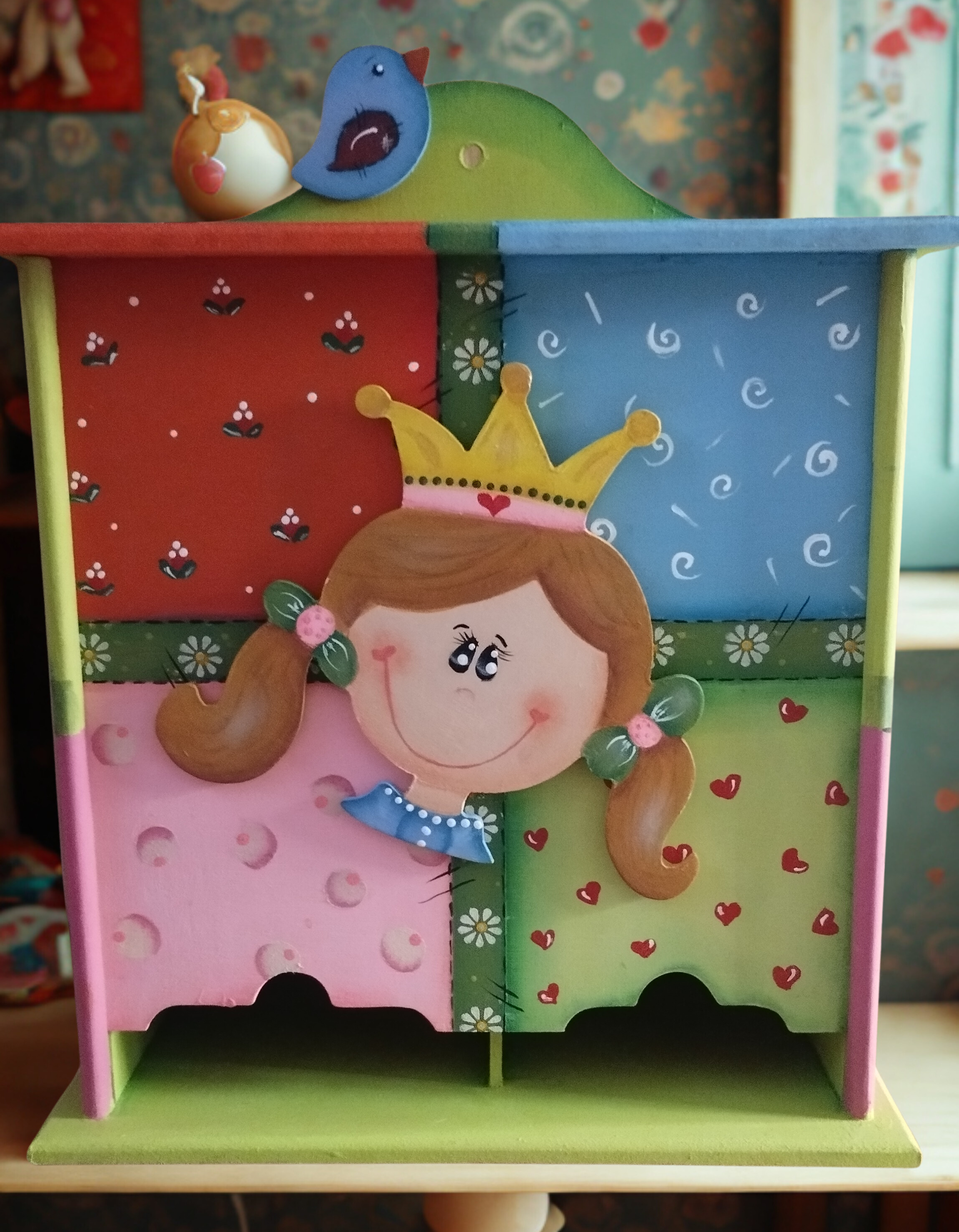 Porta Toallas y Protectores con Cajon 