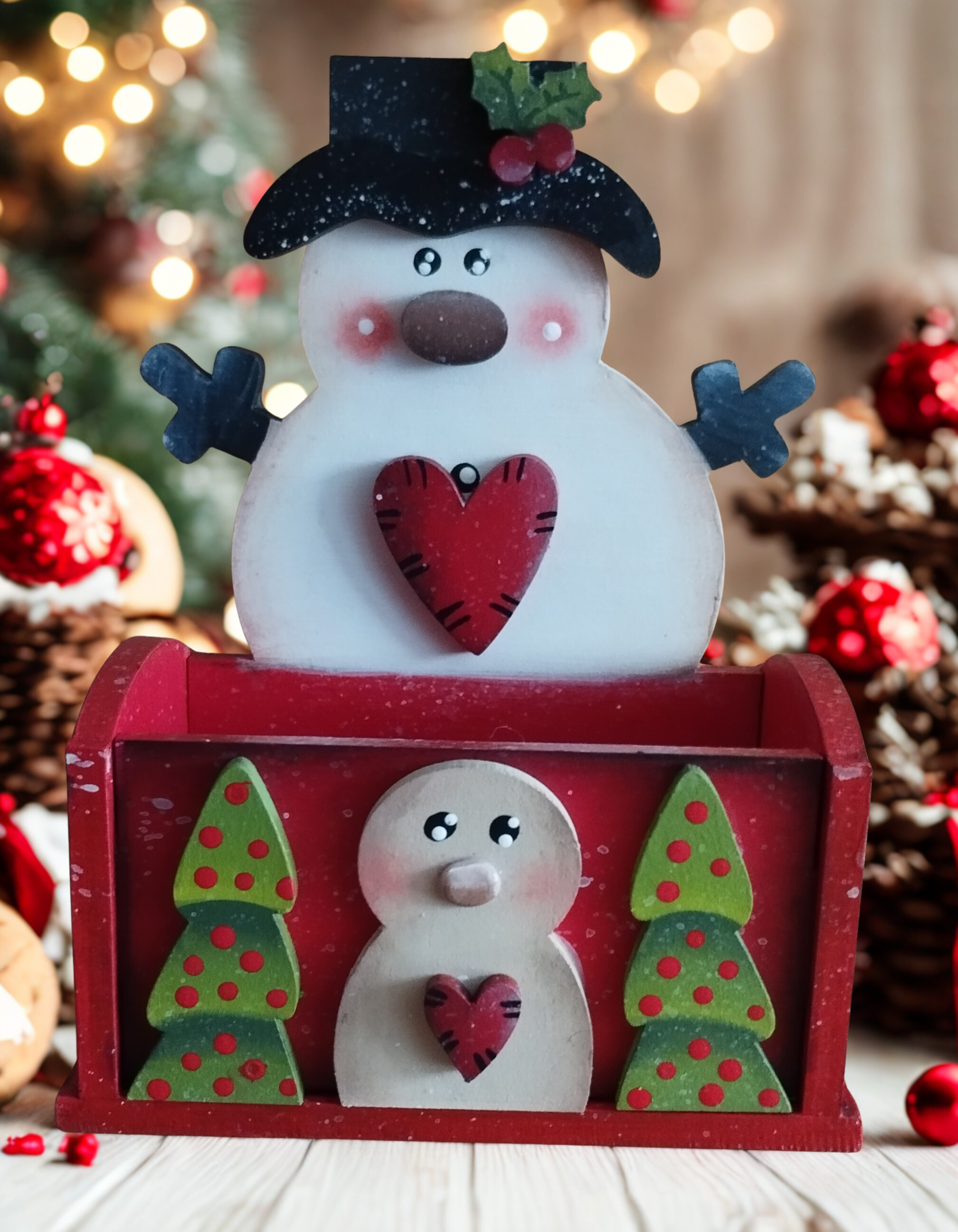 Cajitas Bomboneras Navideñas