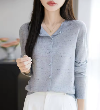 Light Blue Women's Cardigan
