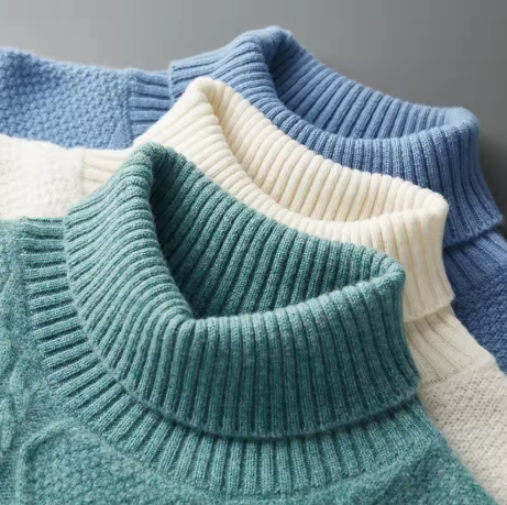 Knitted Turtleneck Sweater