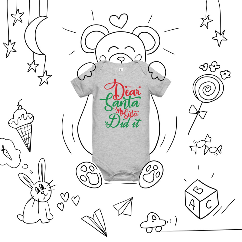 Dear Santa Sister Infant