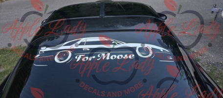 Custom Car Window and Exterior Decals