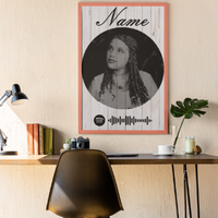 Custom Spiral Song Frame