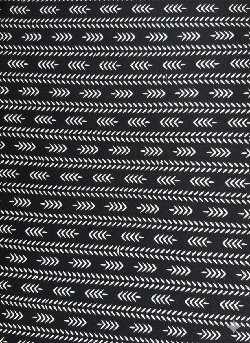 1016 - The Midnight Bloom Cotton Ensemble set