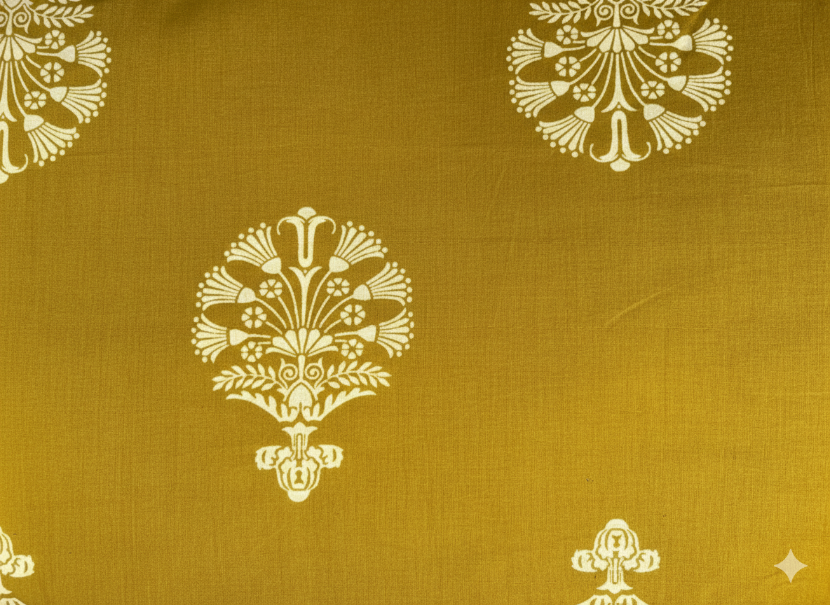 1018 - The Golden Hour Cotton Kurta Set