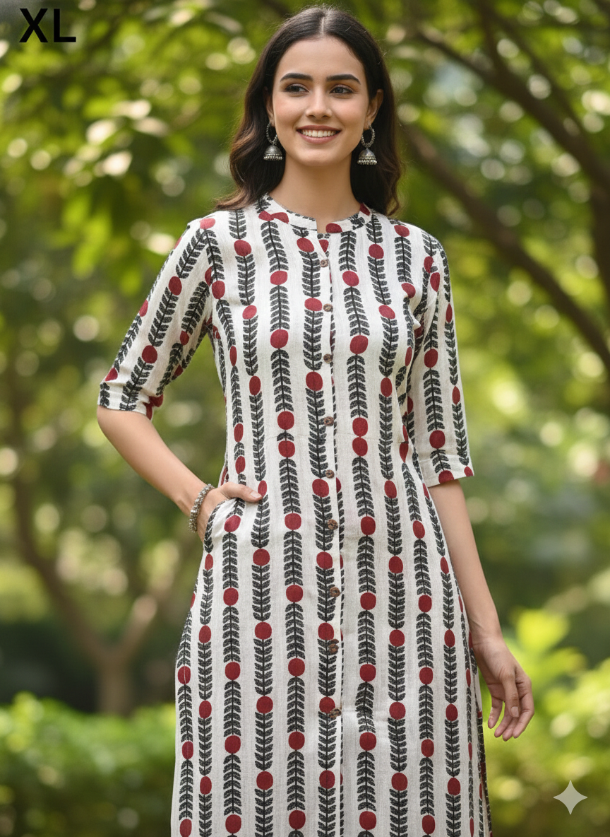 1014 - The Jaipur Breeze Cotton Kurta Set