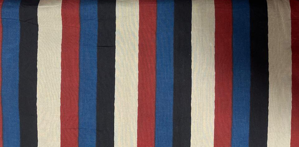 1031 - Hand-Printed Floral Fabric set