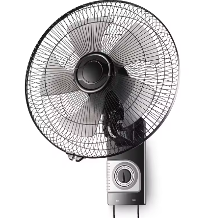 Wall-mounted electric fan