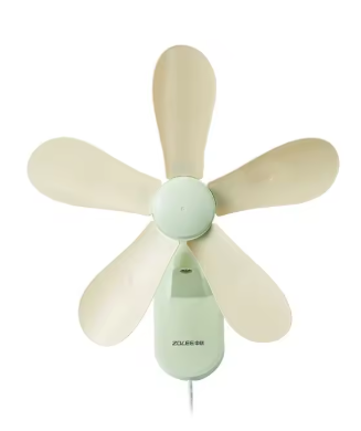 Wall-mounted electric fan