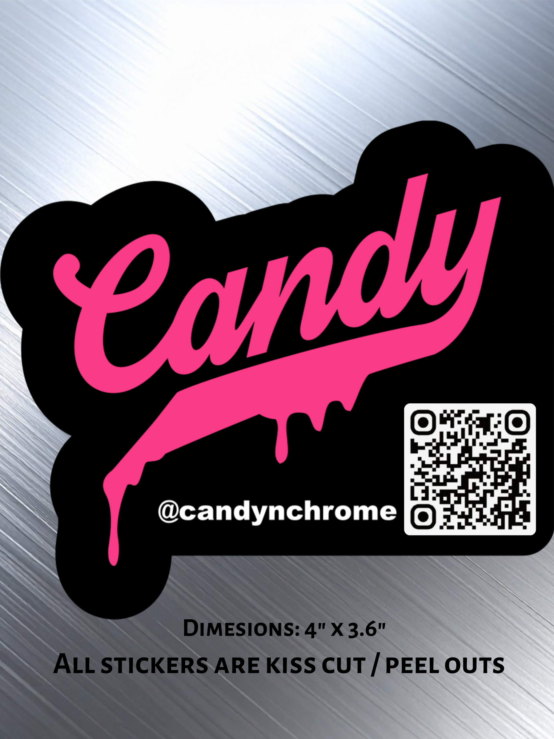 Candy Color Pop Sticker Collection - Magenta