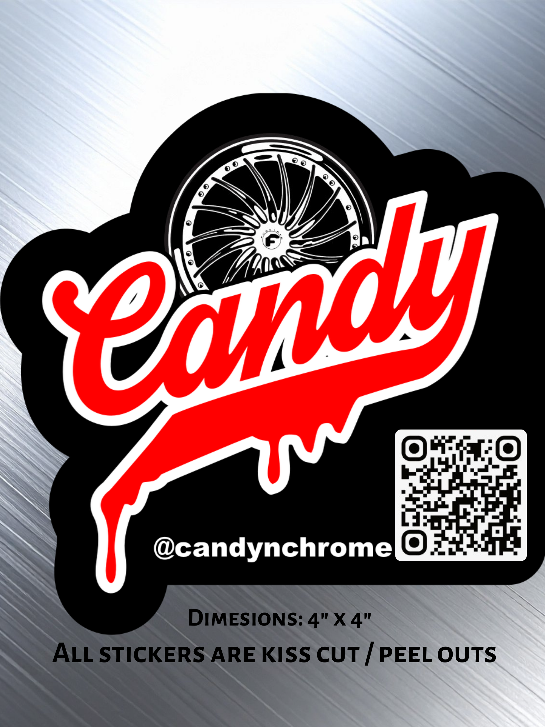 Candy Wheel Pop Sticker Collection - Forgiato