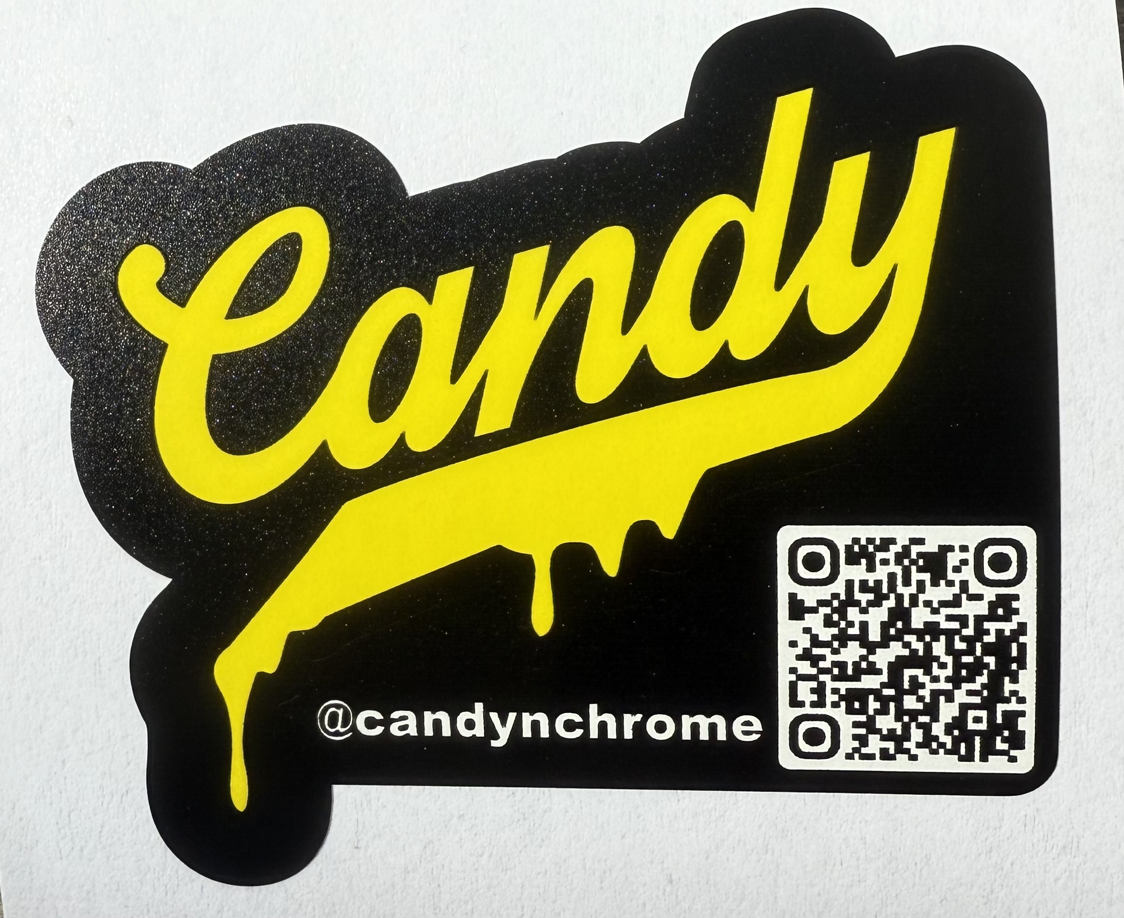Candy Color Pop Sticker Collection - Yellow