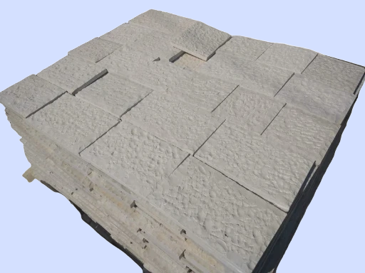 Gjirokastra Yellow Decorative Stone – Hand-Carved Finish