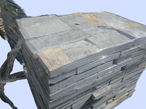 Gjirokastra Blue Limestone Slab – Thick Cut, 4 Sides Sawn