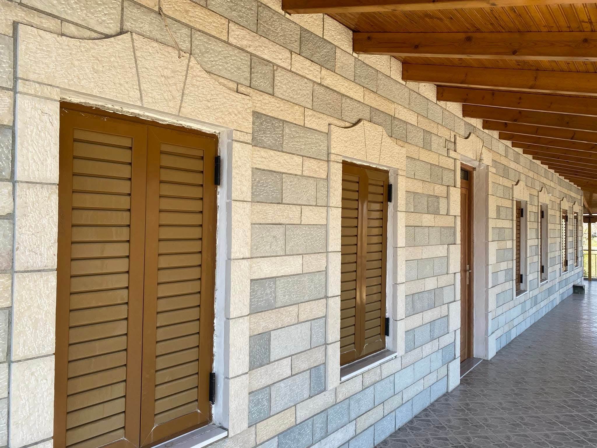 Gjirokastra Blue Decorative Stone – 4 sides cut, carved