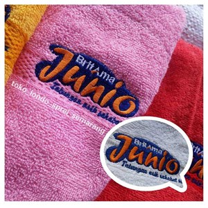 Handuk Custom Bordir Logo