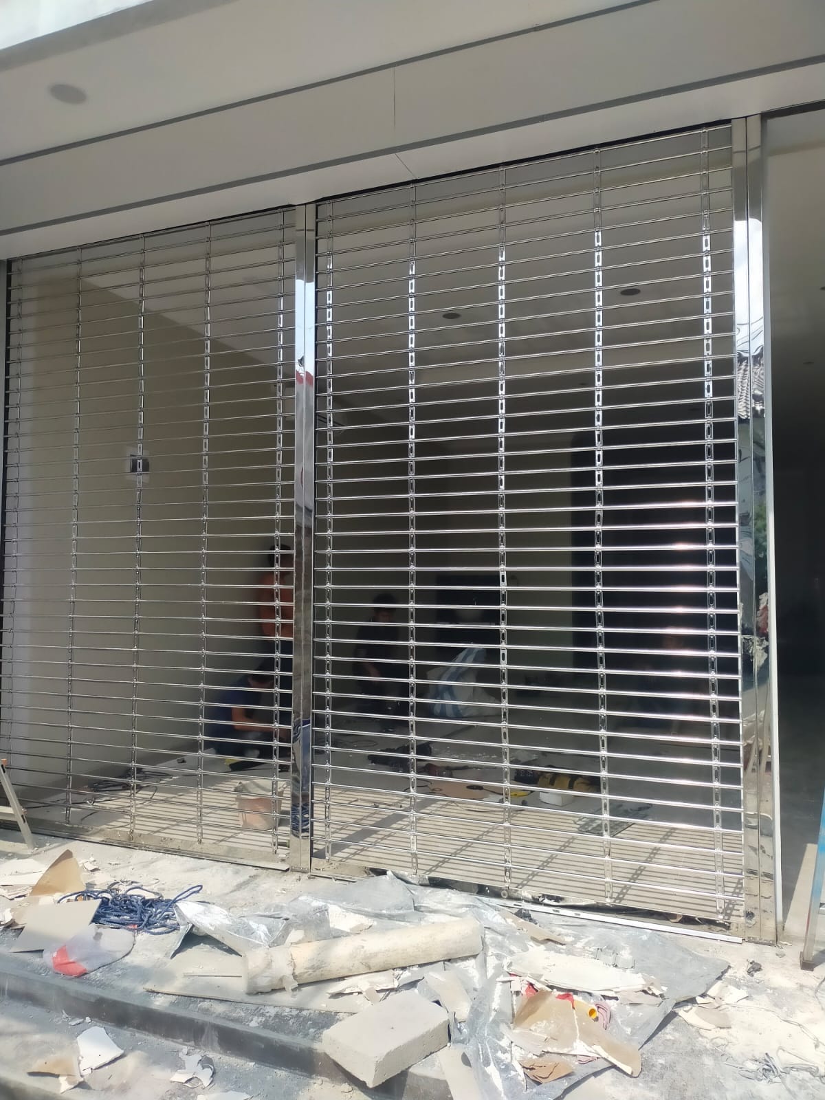 Rolling Grile Stainless Steel