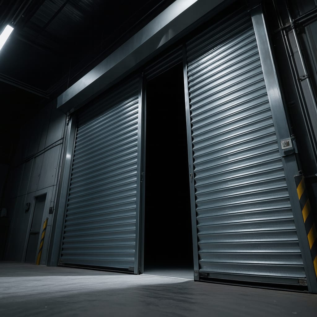 Rolling Door Industrial Metal